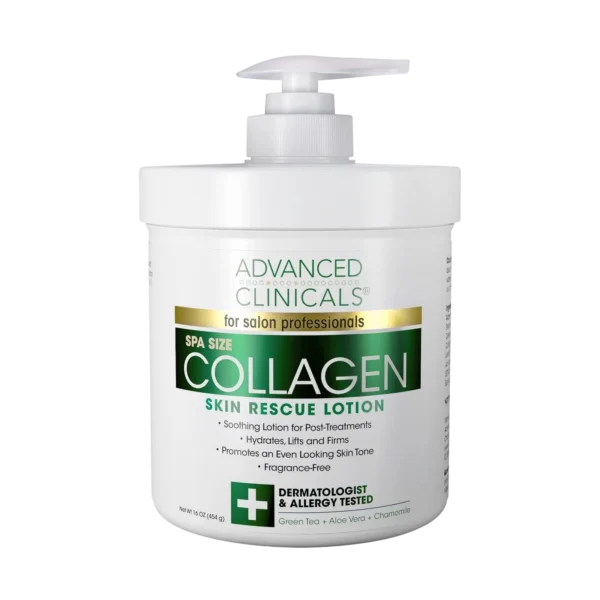 Advanced Clinicals Collagen Skin Rescue Lotion