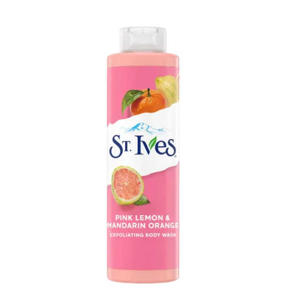 St. Ives Exfoliating Body Wash with Pink Lemon & Mandarin Orange